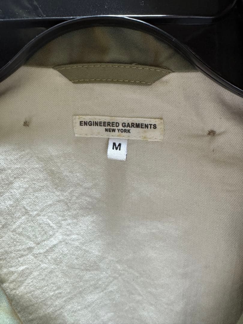 ENGINEERED GARMENTS M モッズコート オリーブグリーン