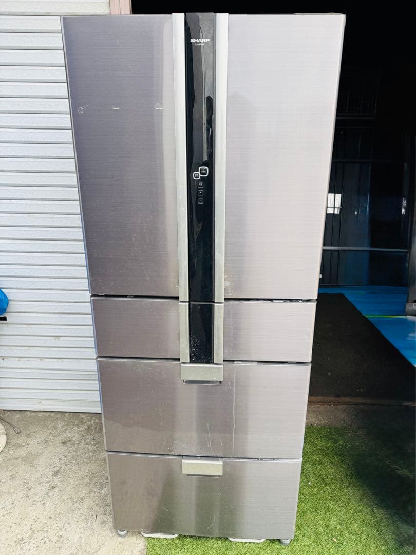 福岡発 SHARP シャープ 電気冷凍庫 冷凍庫 463L 6ドア 大容量 製氷