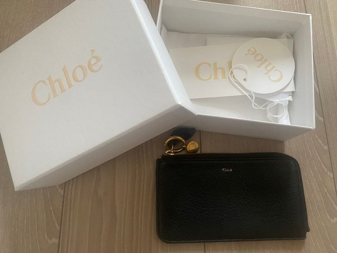【レア商品】クロエ　ミニウォレット　カードケース　ケース　ブラック