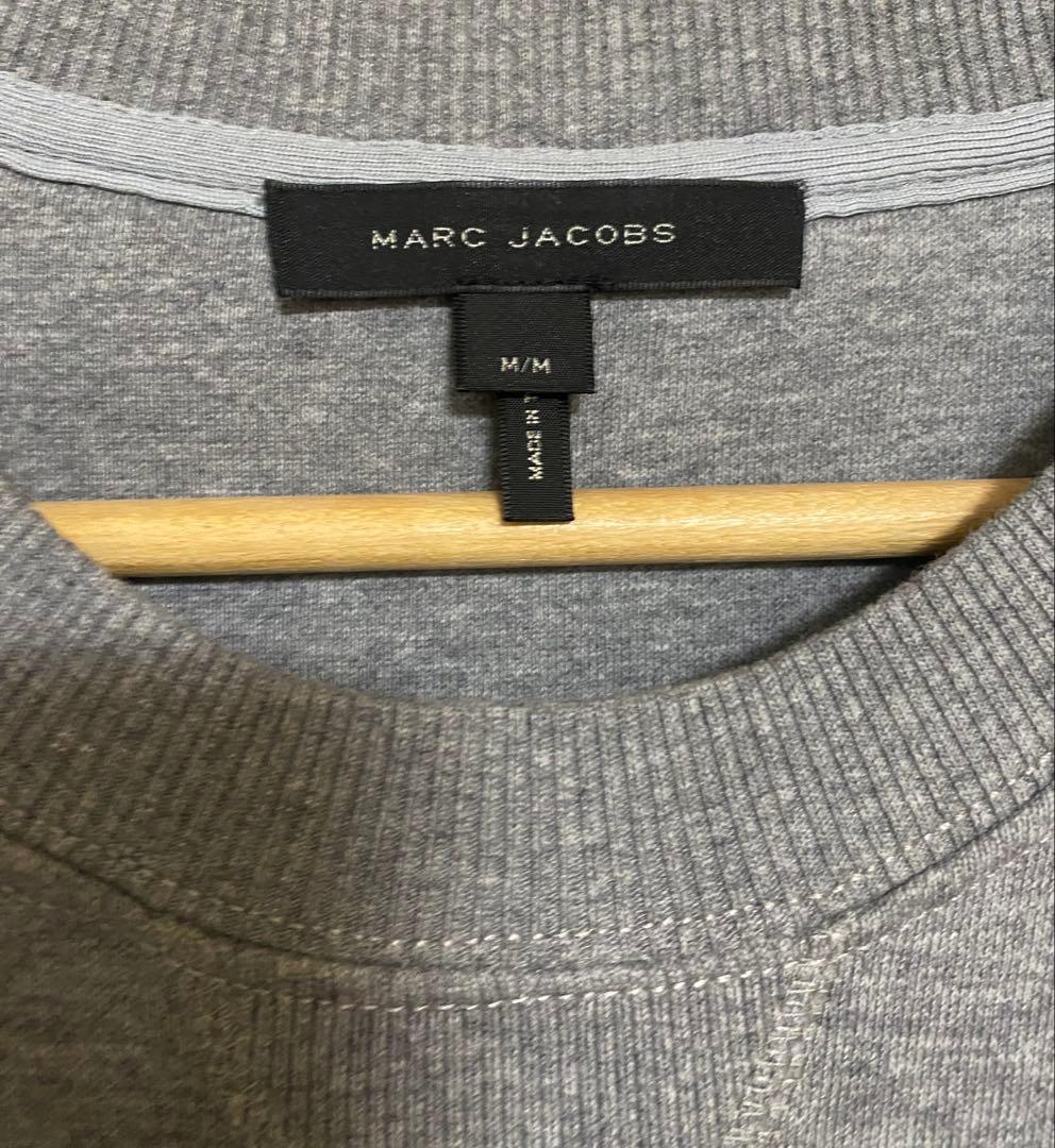 マークジェイコブス ビジュー付き　スウェット　トレーナー　グレー　M
