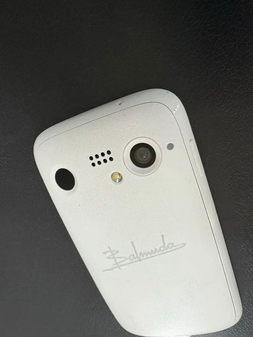 動作確認済 バルミューダフォン ホワイト