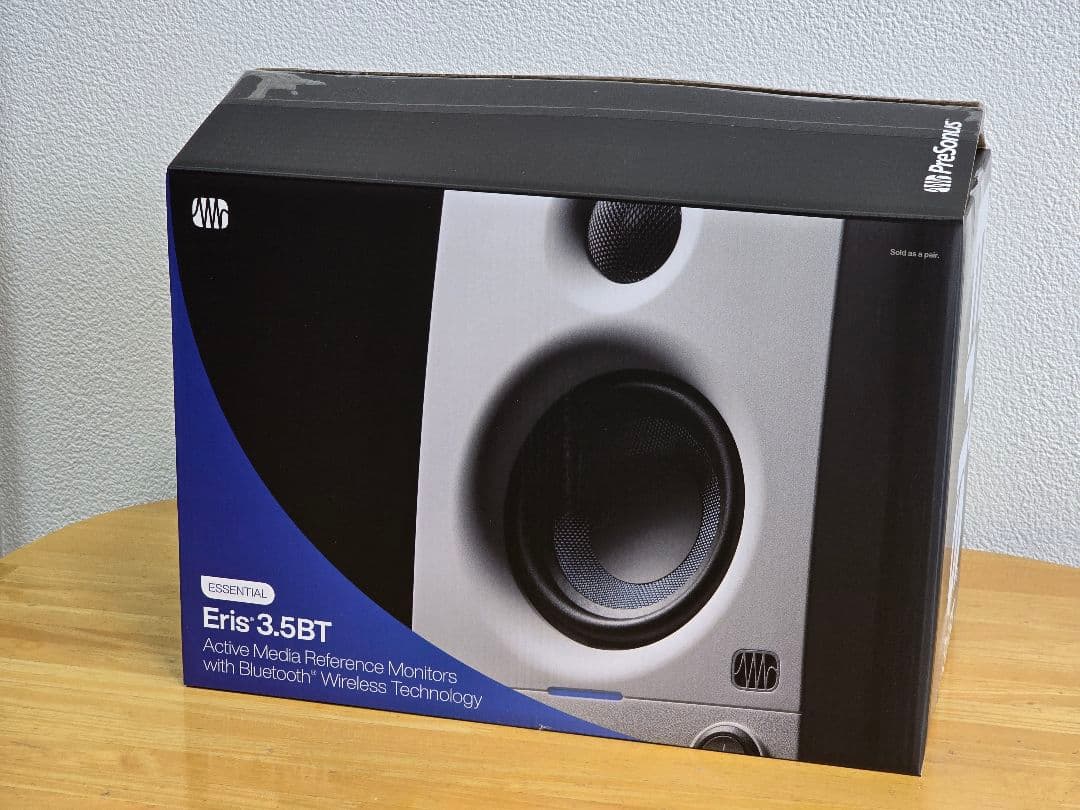 PreSonus プリソナス Eris3.5BT WHITE 2nd スタンド付