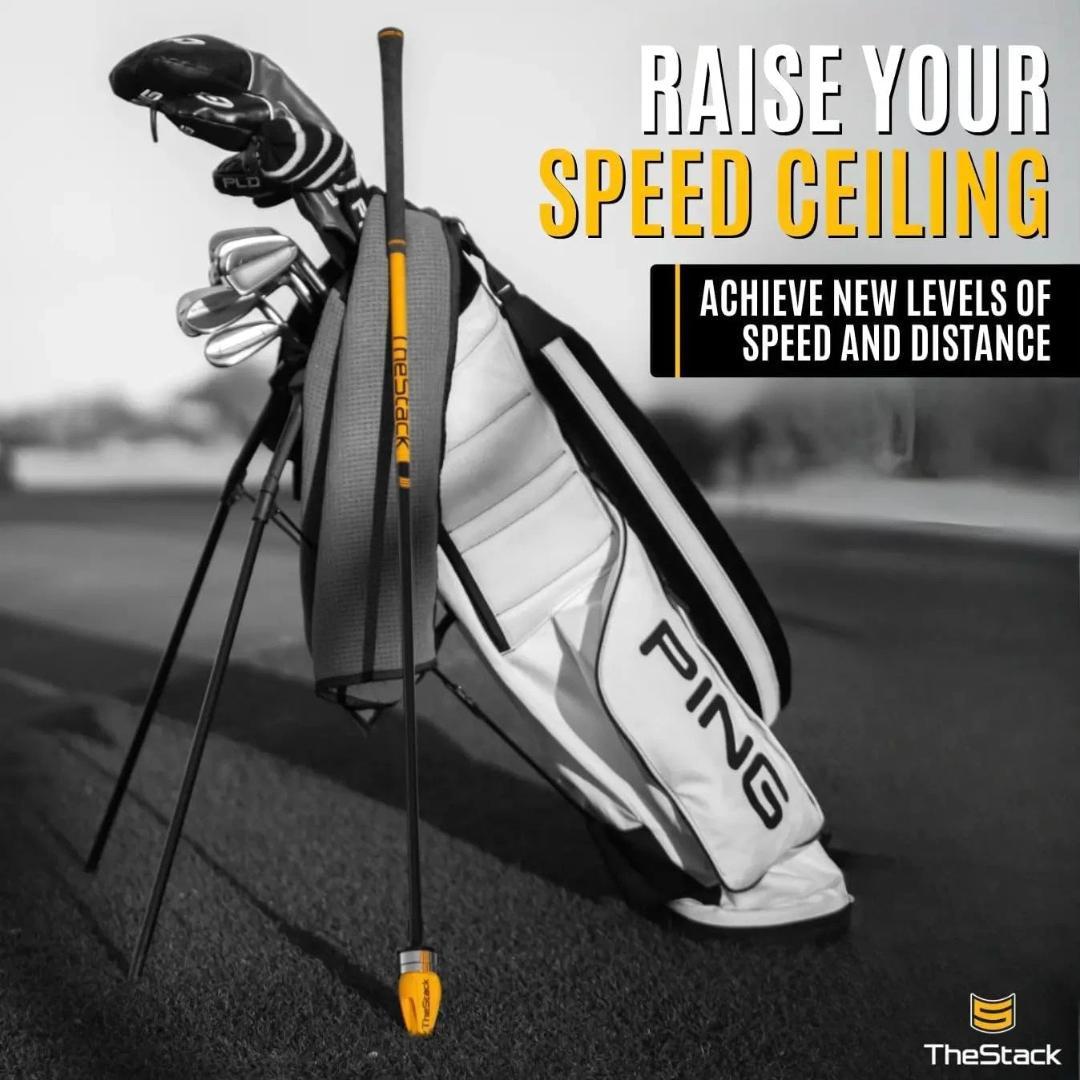【美品】The Stack System ゴルフ スイングスピード トレーナー✨