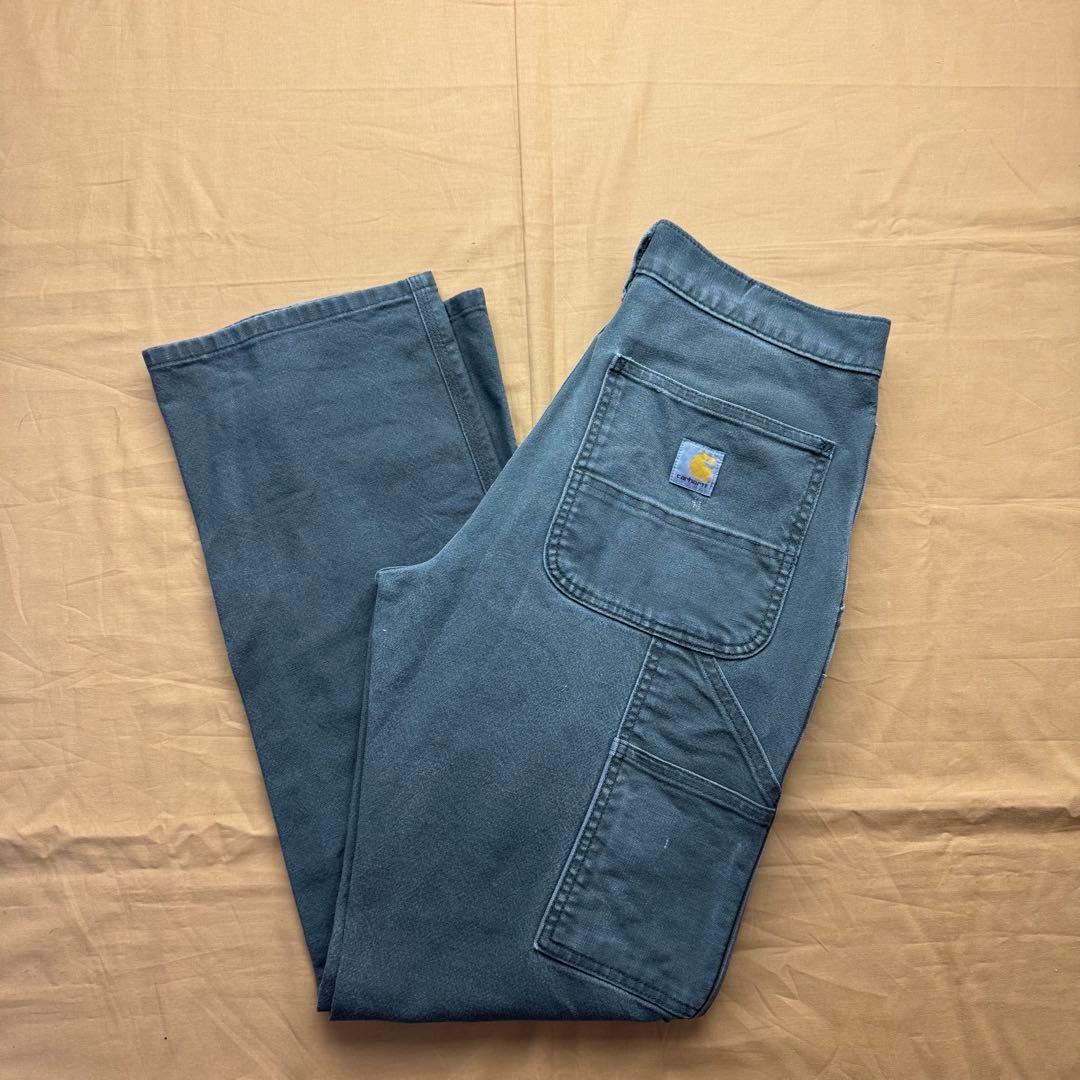 carhartt ダブルニー　モスグリーン　W30 L32 Relaxed