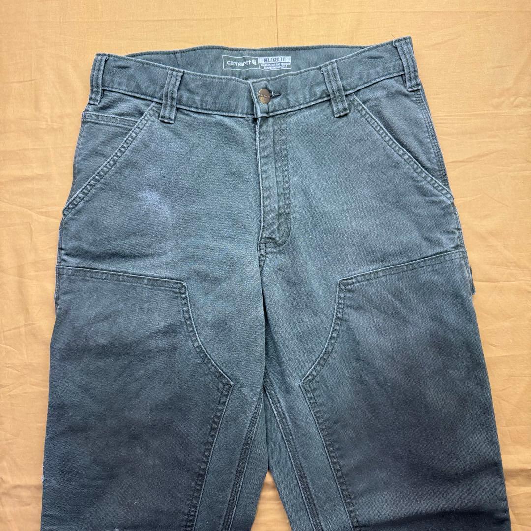 carhartt ダブルニー　モスグリーン　W30 L32 Relaxed