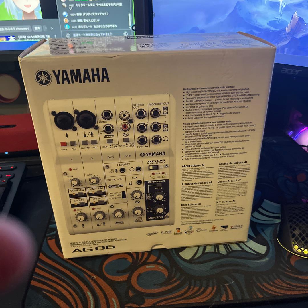 ♪*】様 YAMAHA AG06 ミキシングコンソール