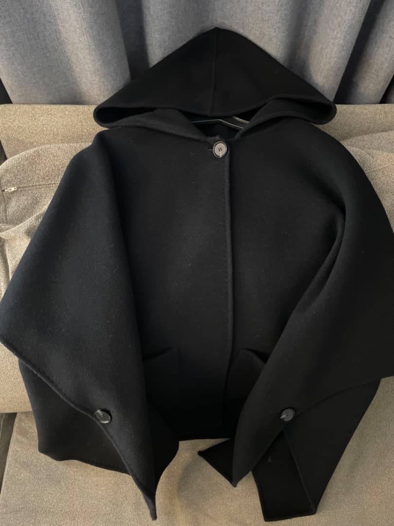 OHGA リバーポンチョブラック