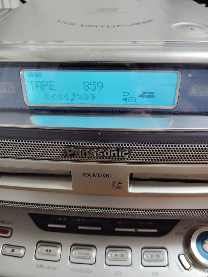 Panasonic RX-MDX81 CD・MD・カセットデッキ