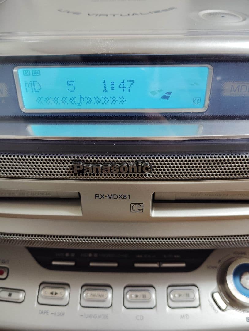 Panasonic RX-MDX81 CD・MD・カセットデッキ