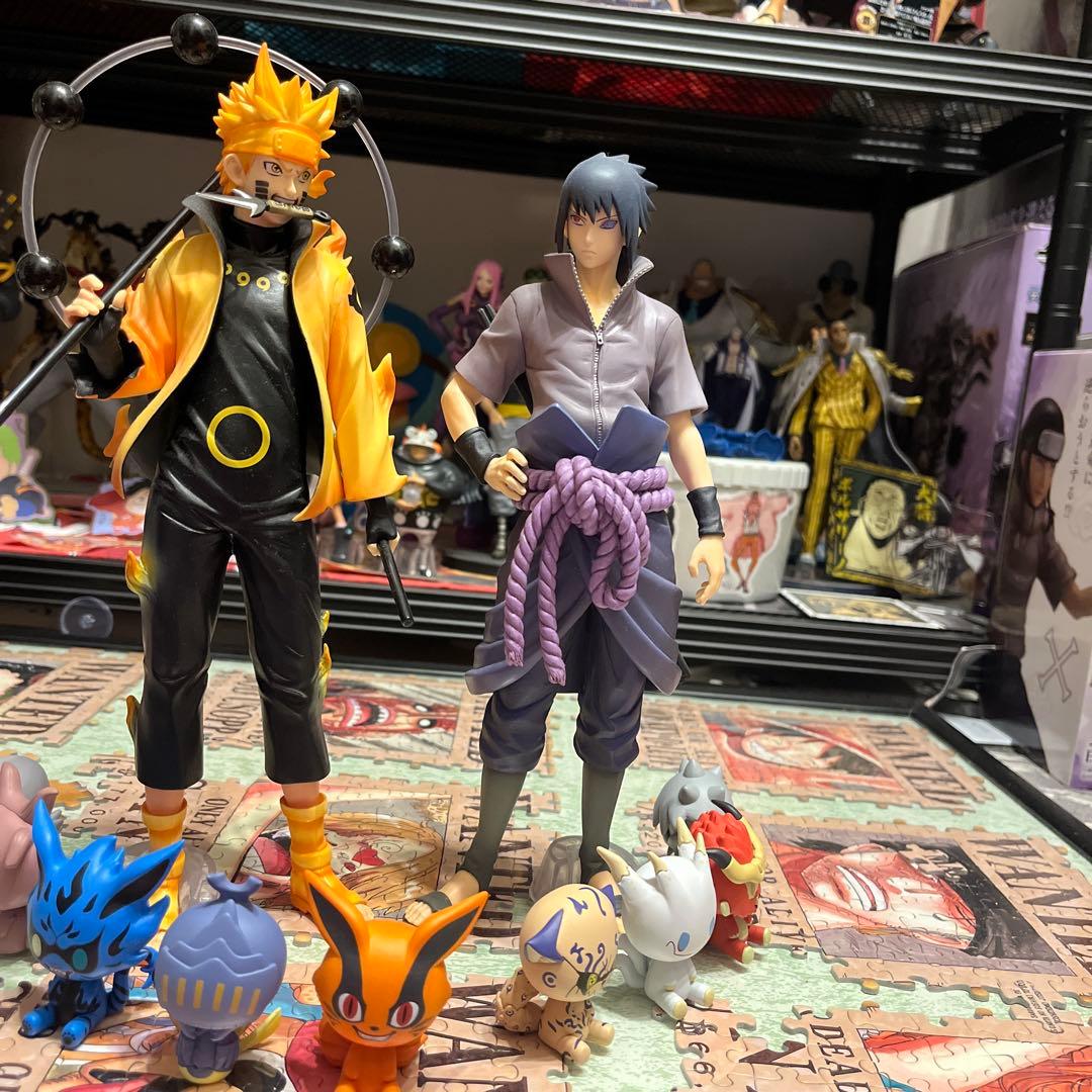 一番くじNARUTO 紡がれる火の意志A賞ナルトB賞サスケ輪廻写輪眼尾獣コンプ