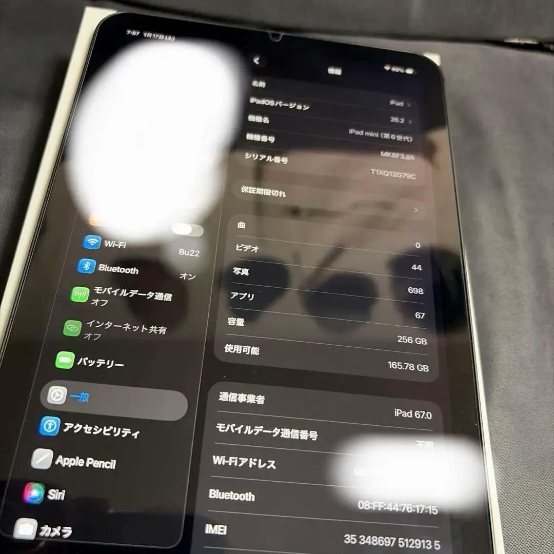 iPad mini 6 256G セルラー