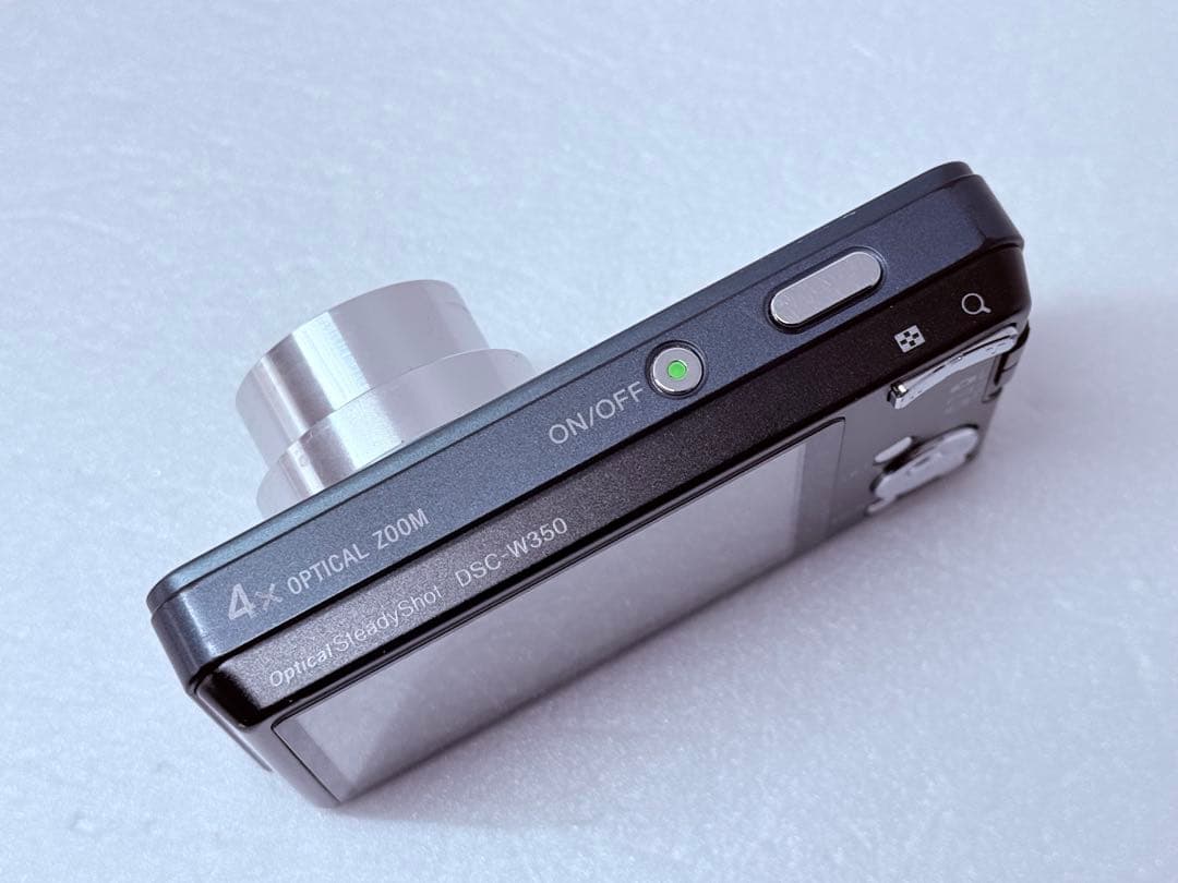 SONY Cyber-shot DSC-W350 ブルー 動作確認済 コンデジ