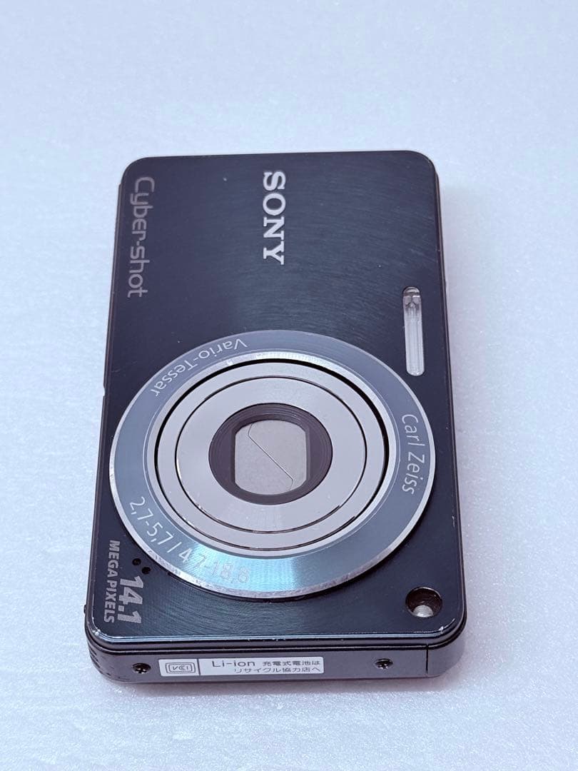SONY Cyber-shot DSC-W350 ブルー 動作確認済 コンデジ