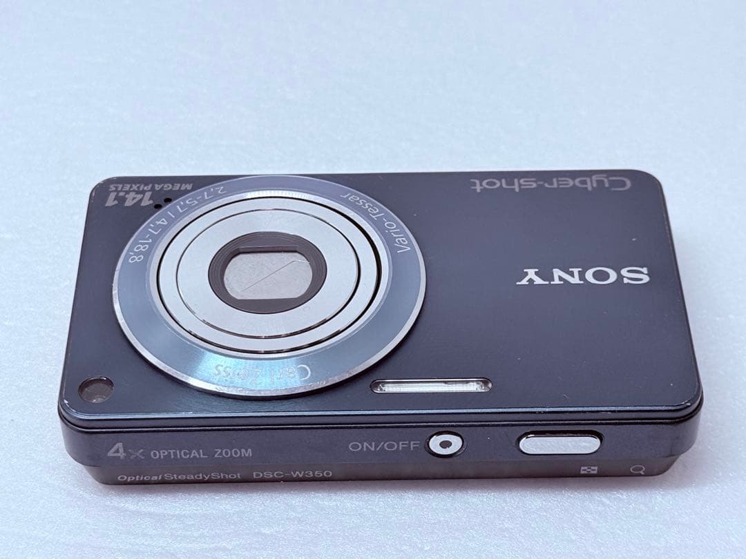 SONY Cyber-shot DSC-W350 ブルー 動作確認済 コンデジ