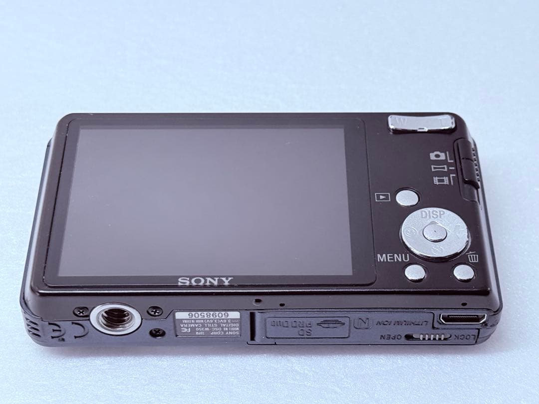 SONY Cyber-shot DSC-W350 ブルー 動作確認済 コンデジ