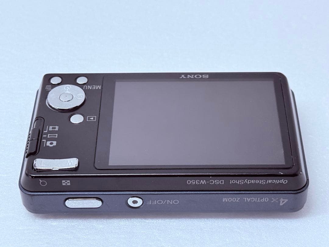 SONY Cyber-shot DSC-W350 ブルー 動作確認済 コンデジ