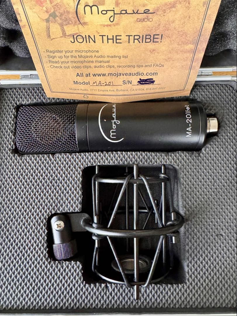 Mojave Audio MA-201 fet コンデンサマイク