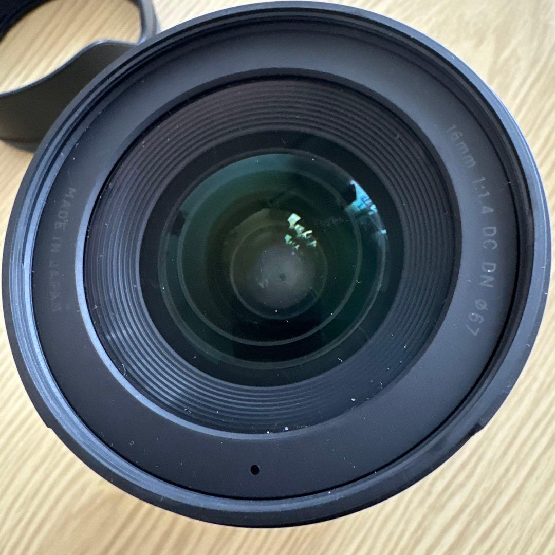 広角レンズ SIGMA 16mm F1.4 DC DN E-mount