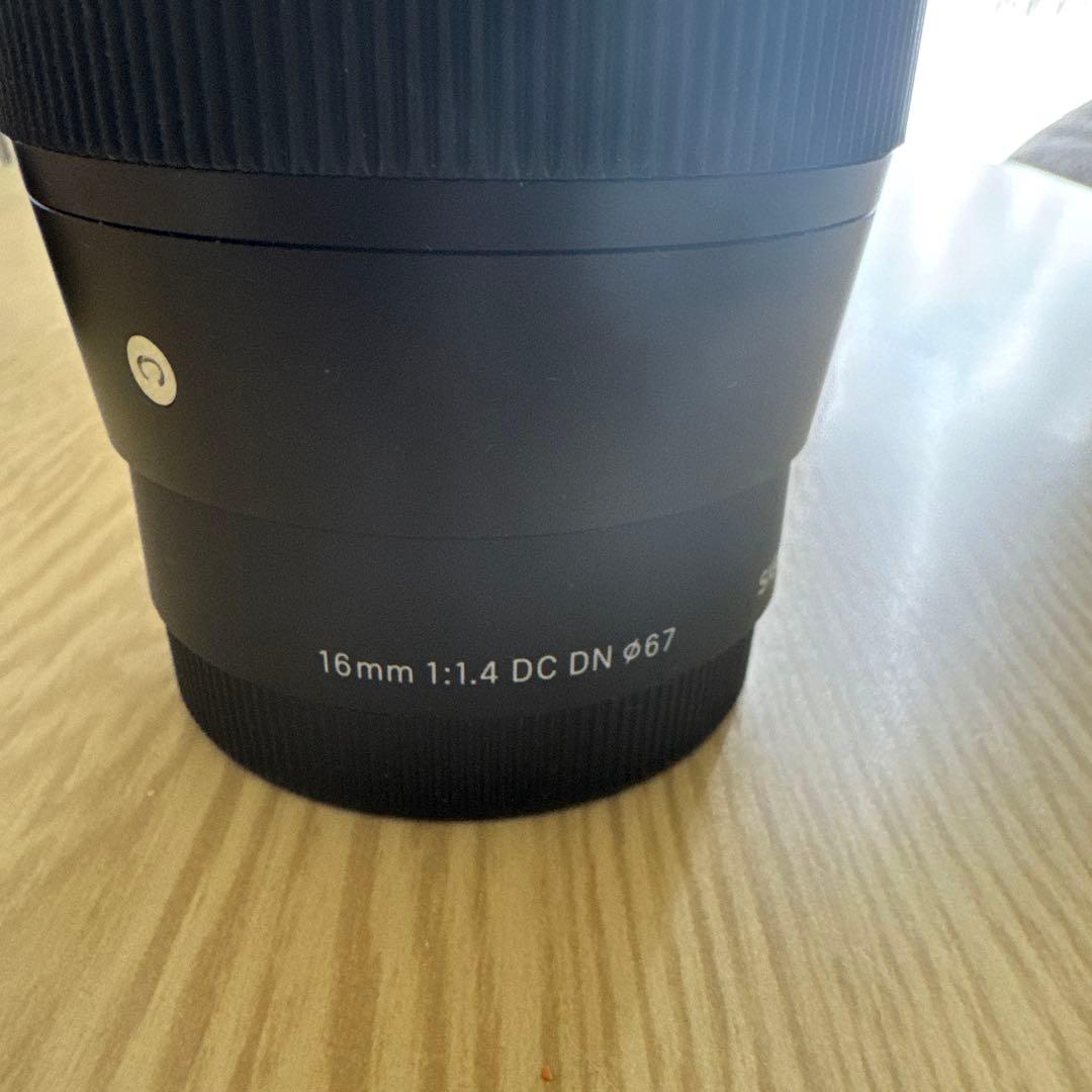 広角レンズ SIGMA 16mm F1.4 DC DN E-mount