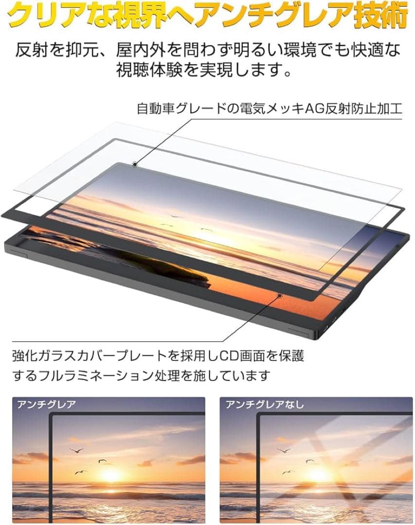 「1台限定」未使用品 15.6型タッチモバイルモニター FHD