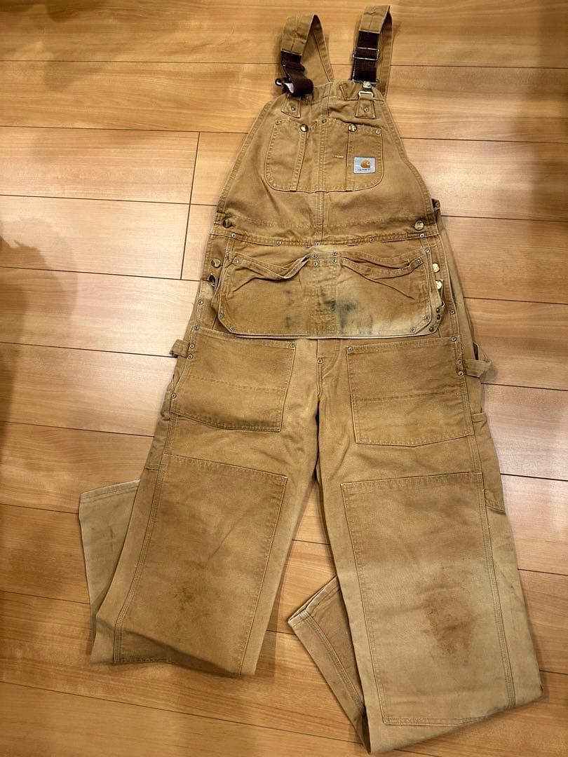 VINTAGE Carhartt オーバーオール エプロン USA製