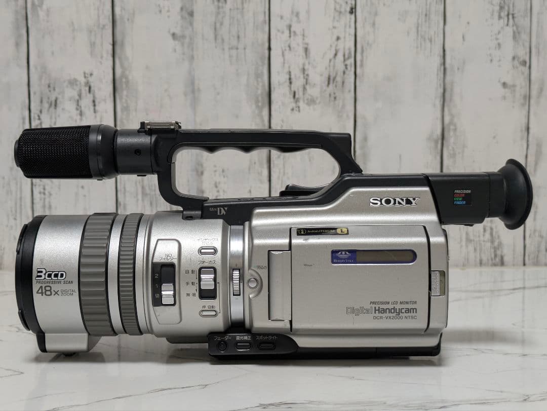 ② SONY　DCR-VX2000　MiniDV対応　ジャンク