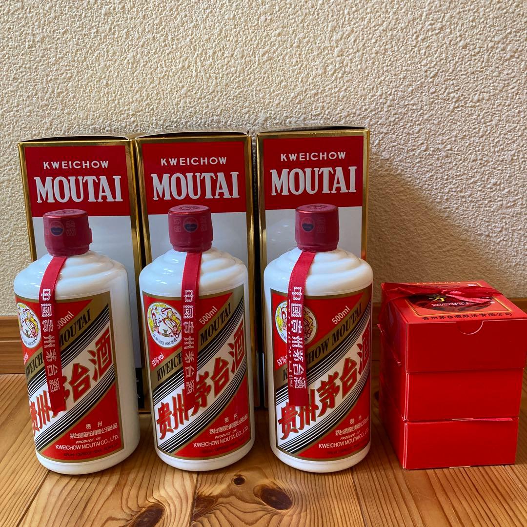 貴州茅台酒　500ml 53%マオタイ酒 ３本セット