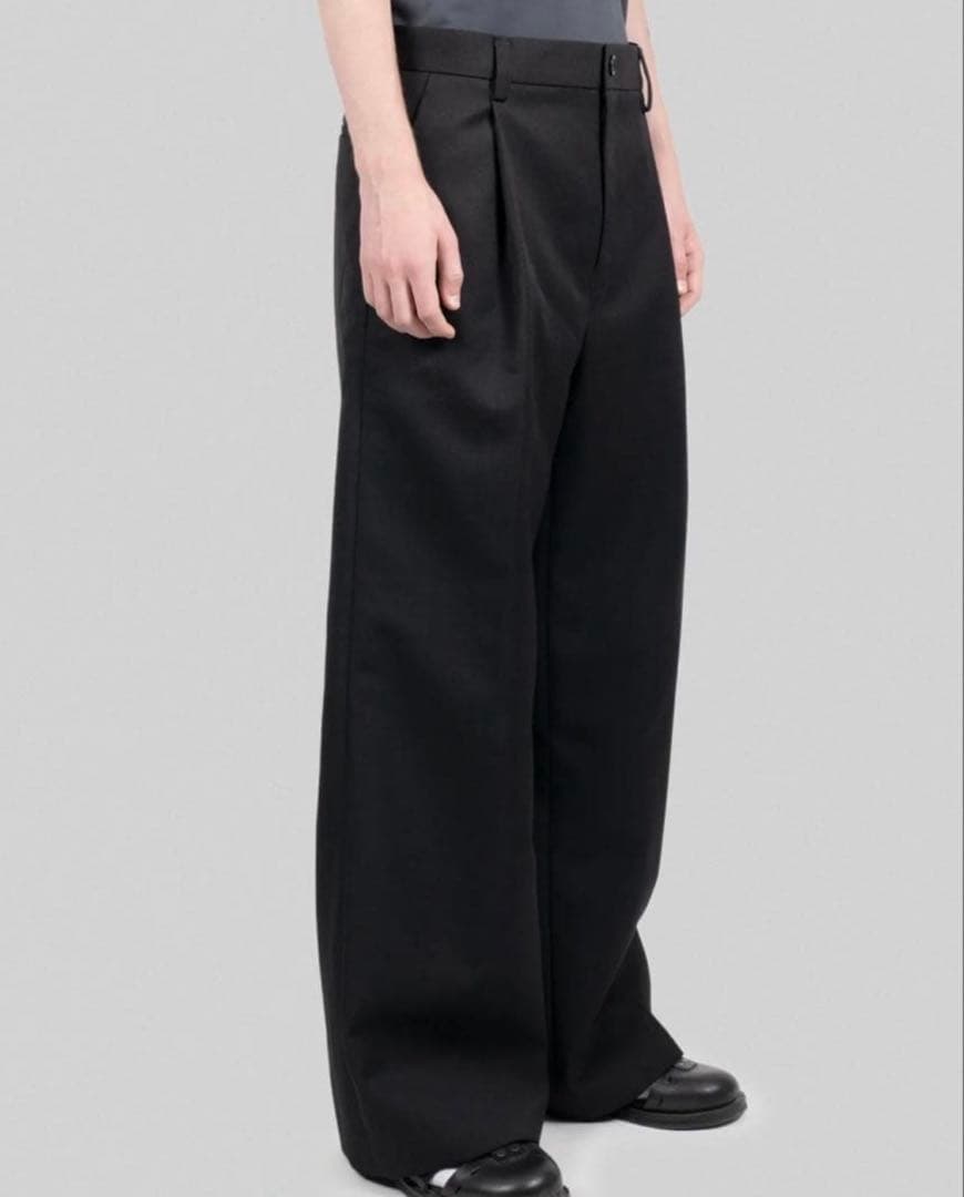 パンツ strong basic trousers 46