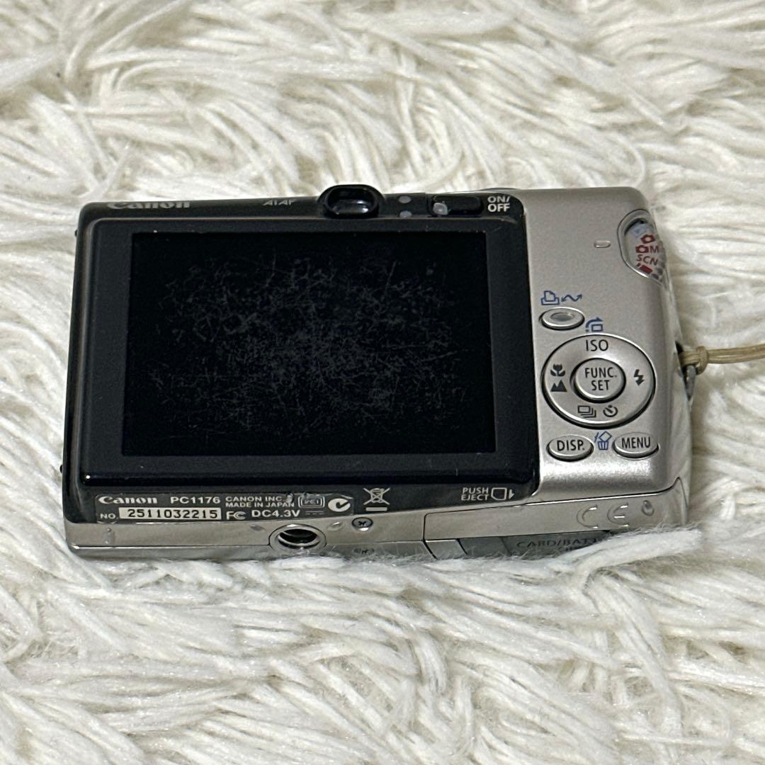 【動作品】Canon IXY Digital 800IS デジカメ シルバー