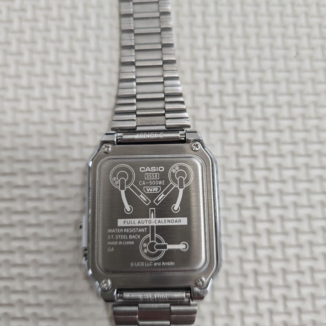 CASIO カシオ CA-500WEBF-1AJR　バックトゥザフューチャー