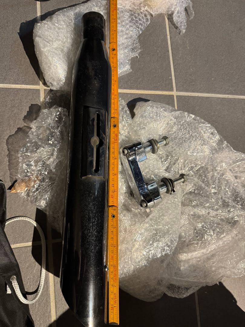 ハーレー　スリップオンマフラー　モーターステージ