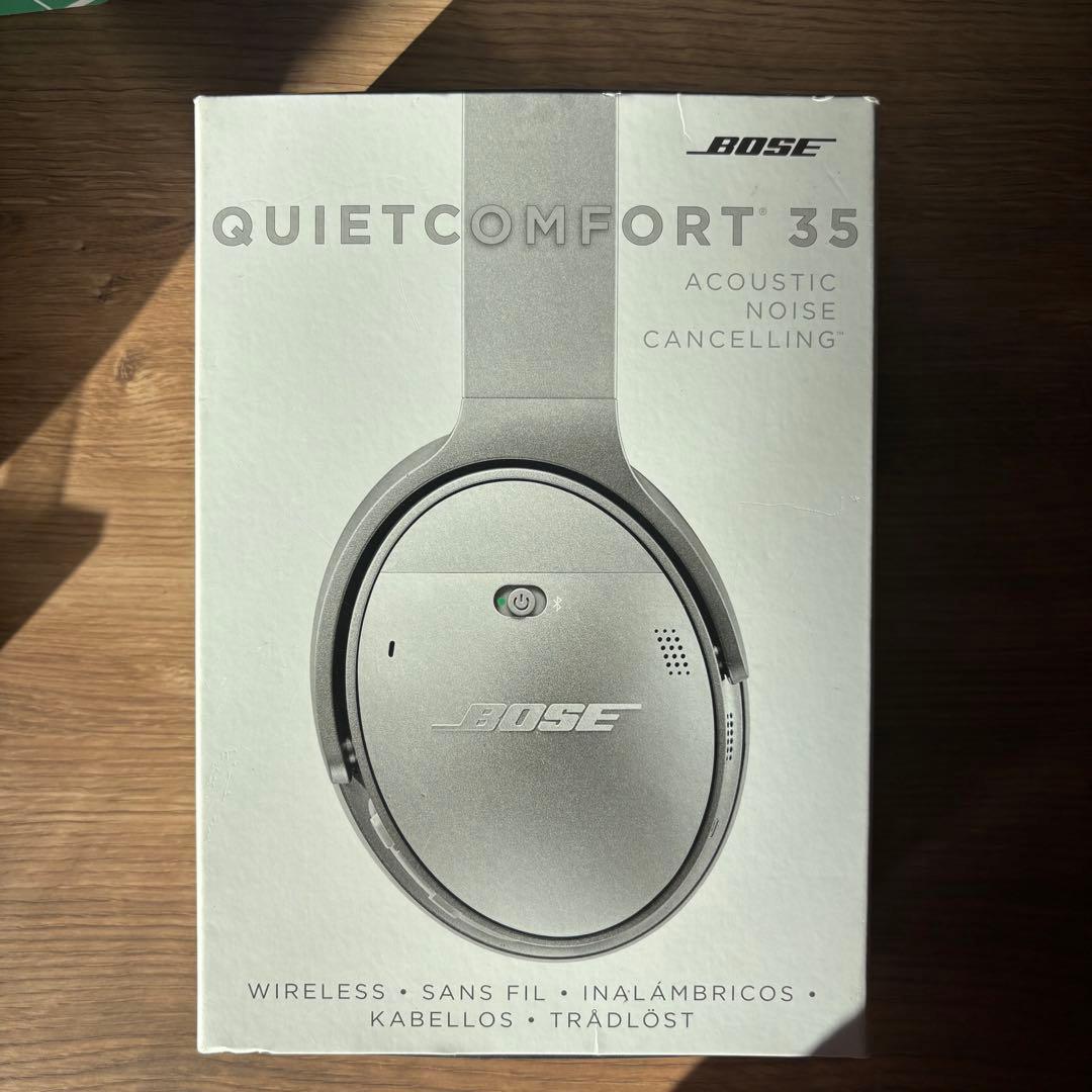 ほぼ未使用美品Bose QuietComfort 35 ワイヤレスヘッドホン