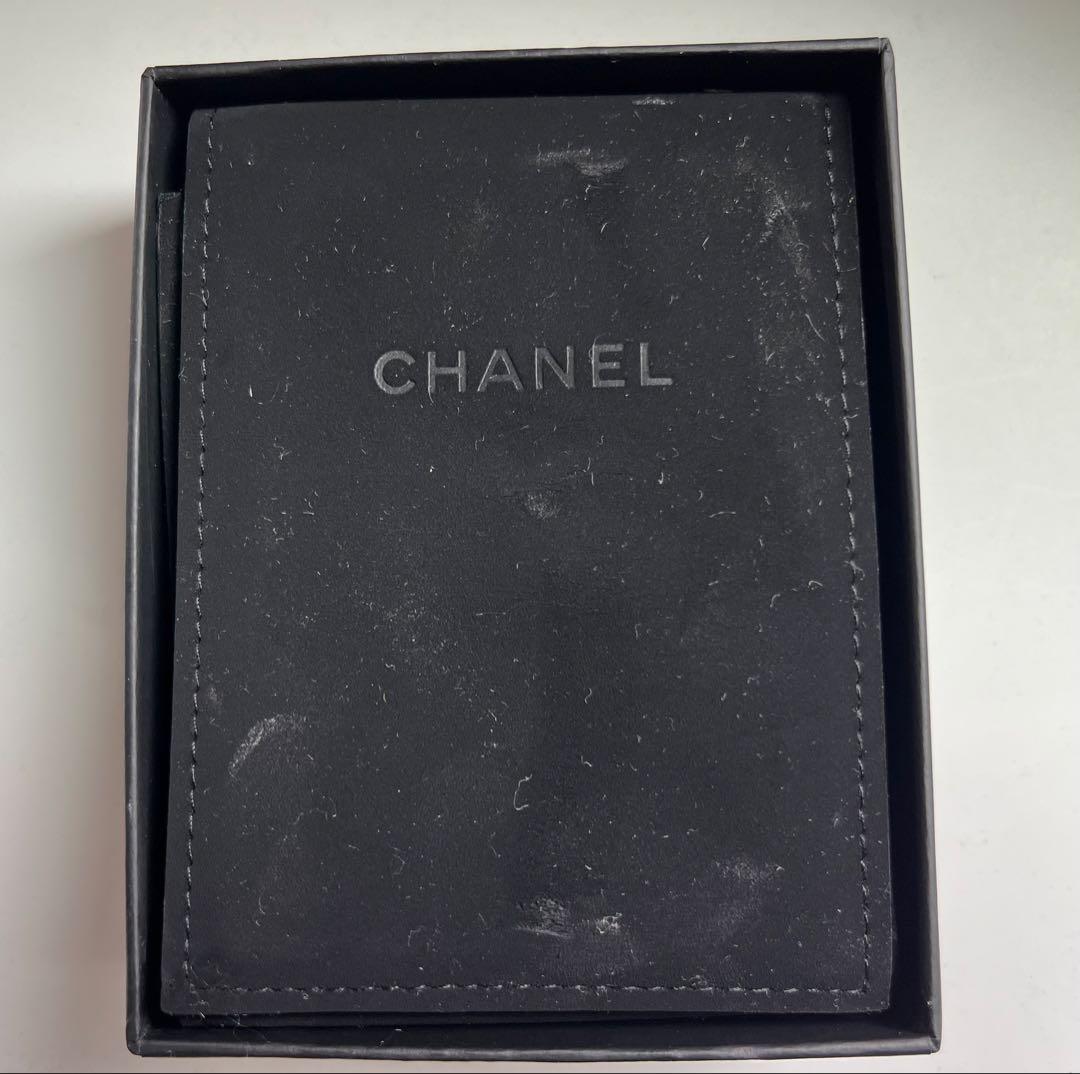 箱付き　シャネルココマークリボンネックレス