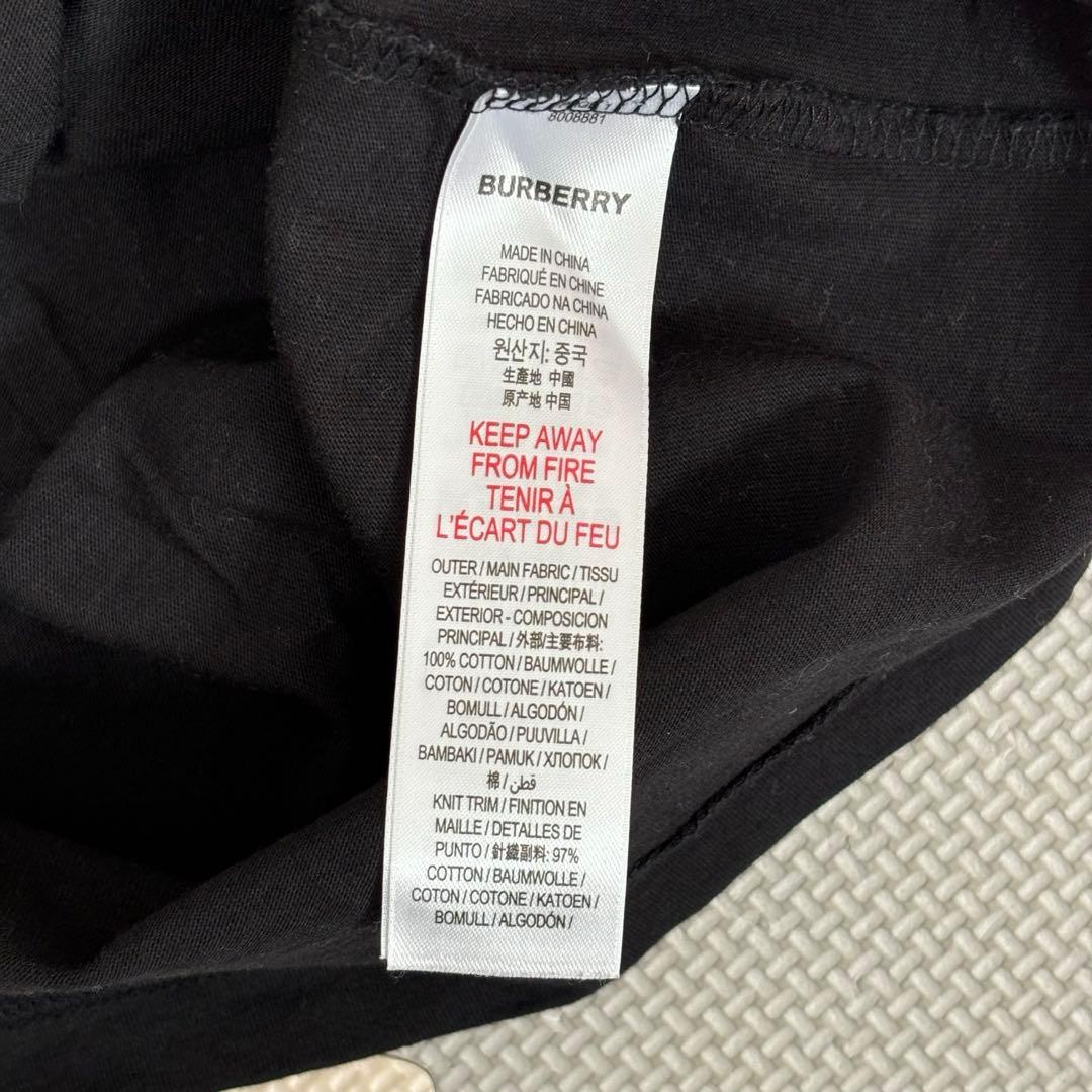 【美品】BURBERRY ロゴプリント　Tシャツ 10Y 140cm