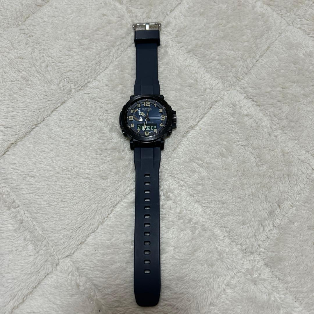 PRO TREK PRW 6600Y 腕時計 ネイビー