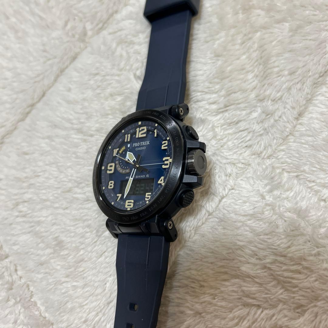 PRO TREK PRW 6600Y 腕時計 ネイビー