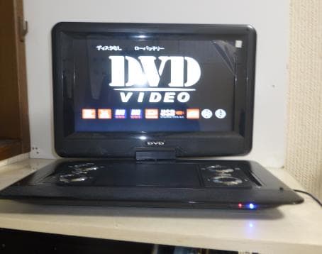 DVDプレーヤー  フルセグ ポータブル     14.1インチ★