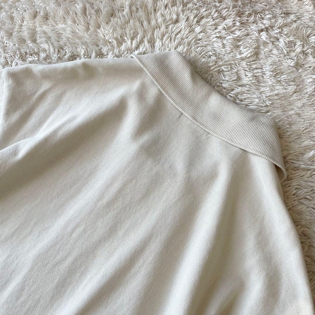 極美品 23ss margaret howell ポロシャツ M アイボリー