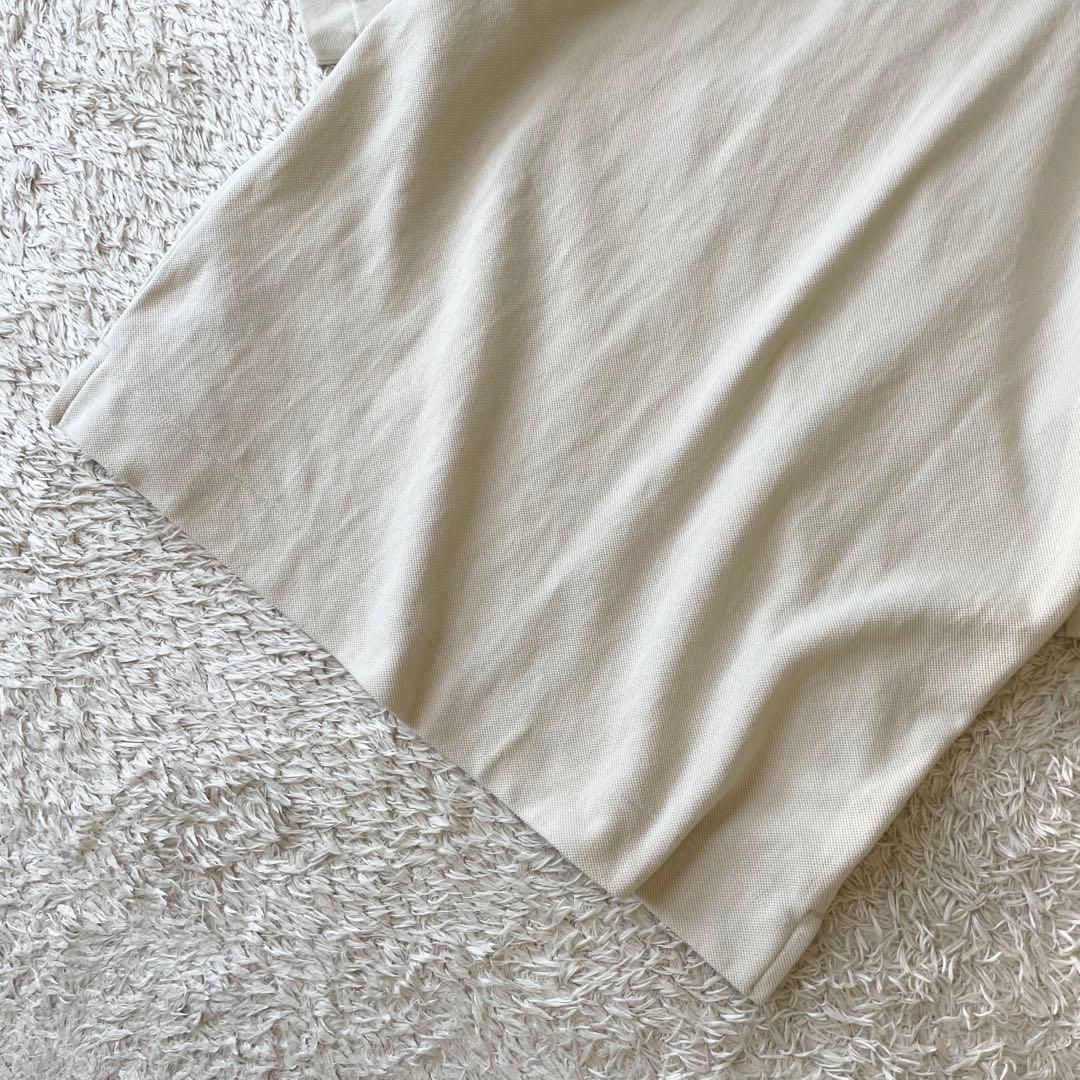 極美品 23ss margaret howell ポロシャツ M アイボリー