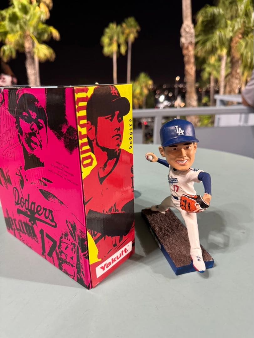 r*9様 【新品】 大谷翔平　ボブルヘッド　ピッチャー9/10配布品