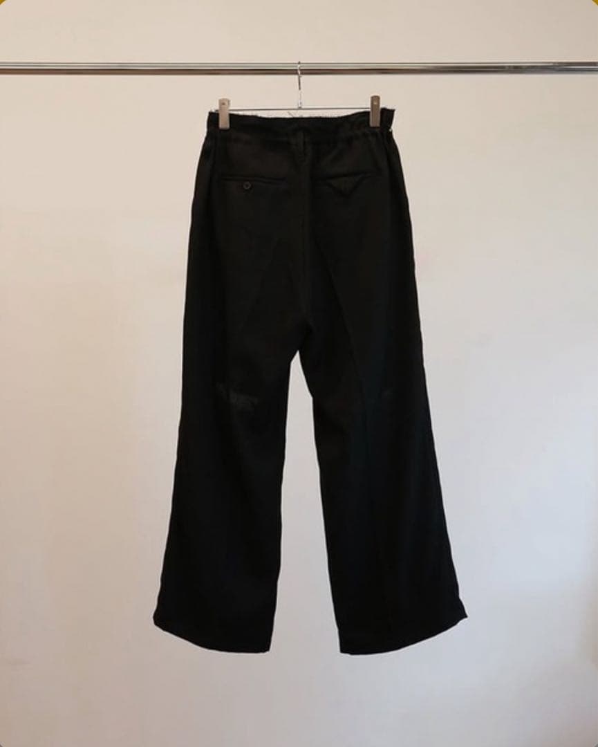 ゆ*う様 ANCELLM DAMAGE WOOL 2TUCK SLACKS