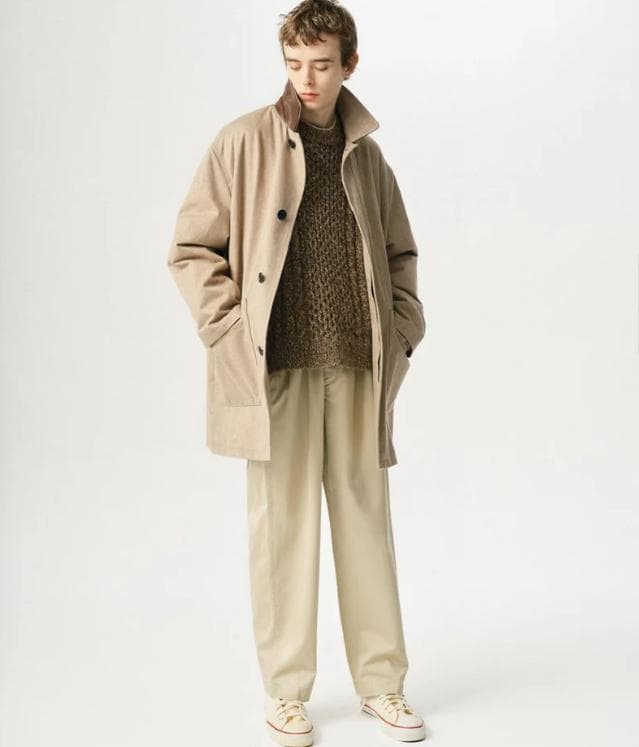 ジャケット・アウター HERILL / Cotton twill Short coat (Beige)