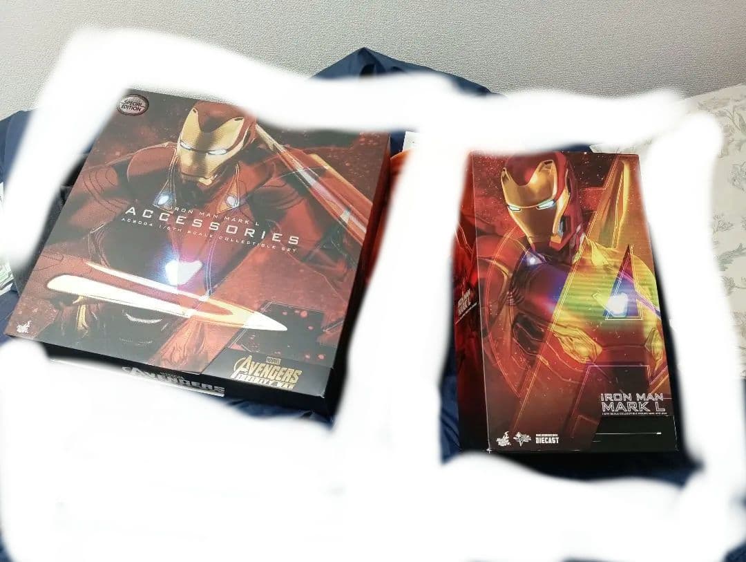 ホットトイズアイアンマン マーク50LEDライト付き