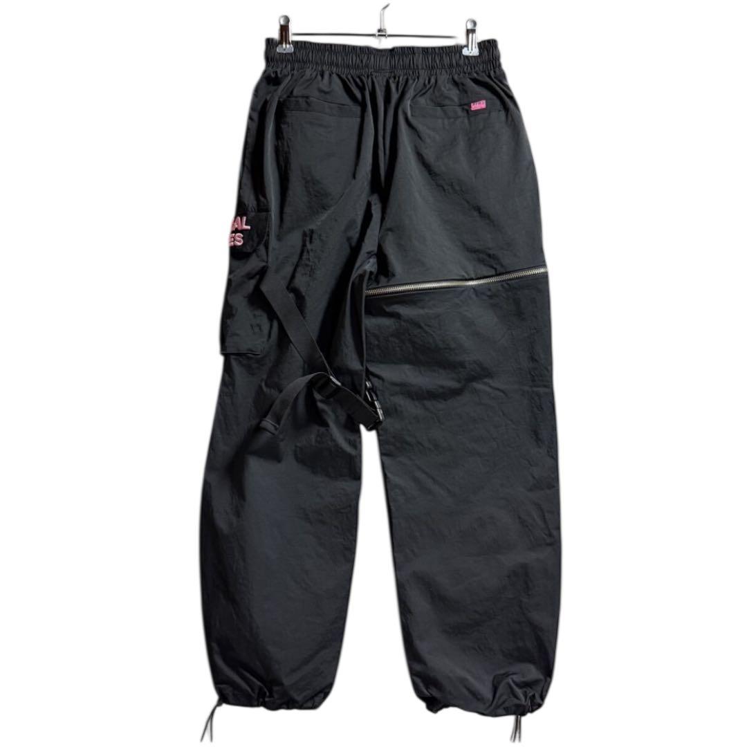 FR2 梅 カーゴパンツ パンツ ブラックNO SEXUAL SERVICE