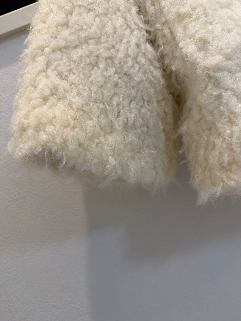 ジャケット・アウター Her lip to  Faux Fur Coat ecruM