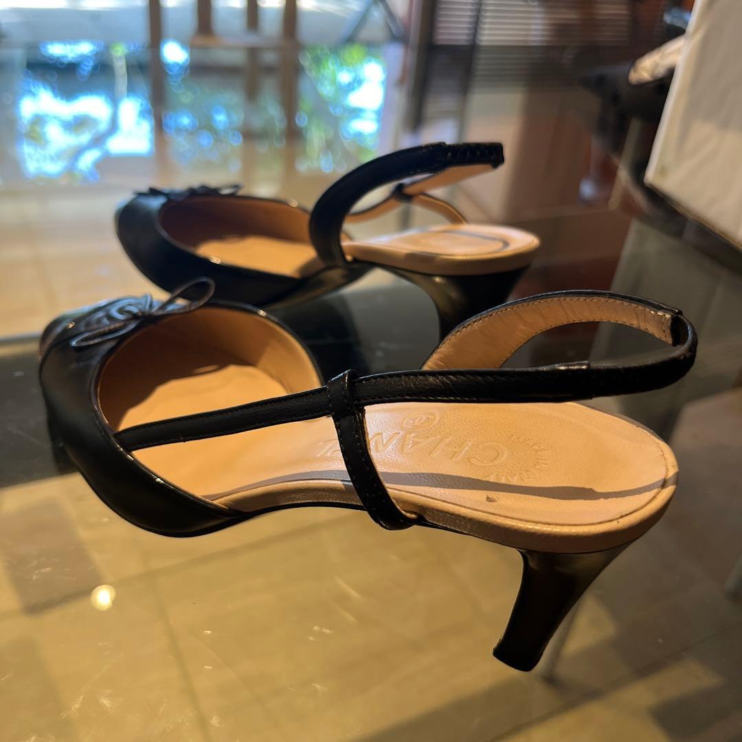 CHANEL ブラックレザー