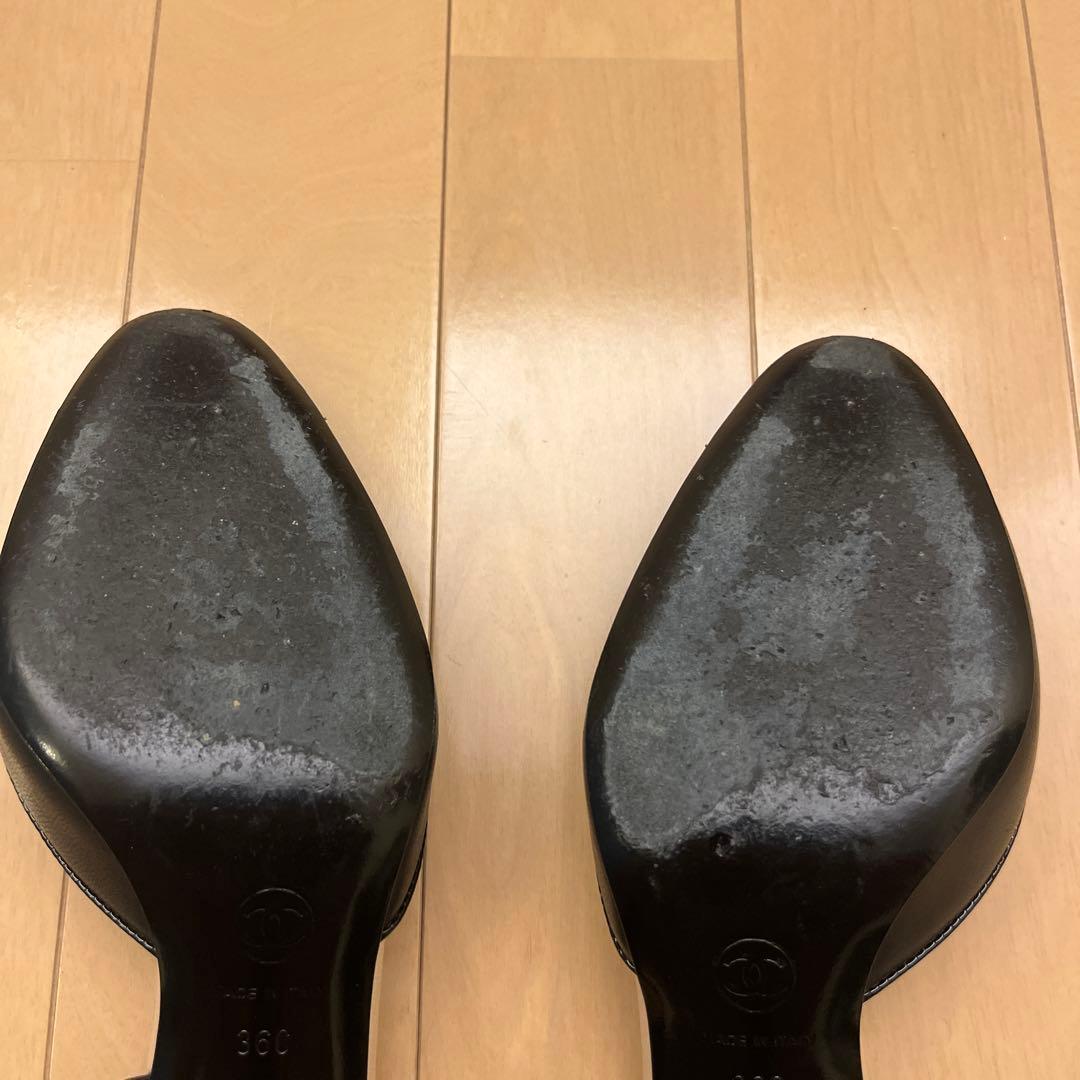 CHANEL ブラックレザー