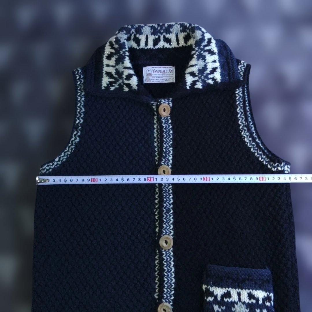 INVERALLAN インバーアラン　ウールベスト(Mサイズ相当)