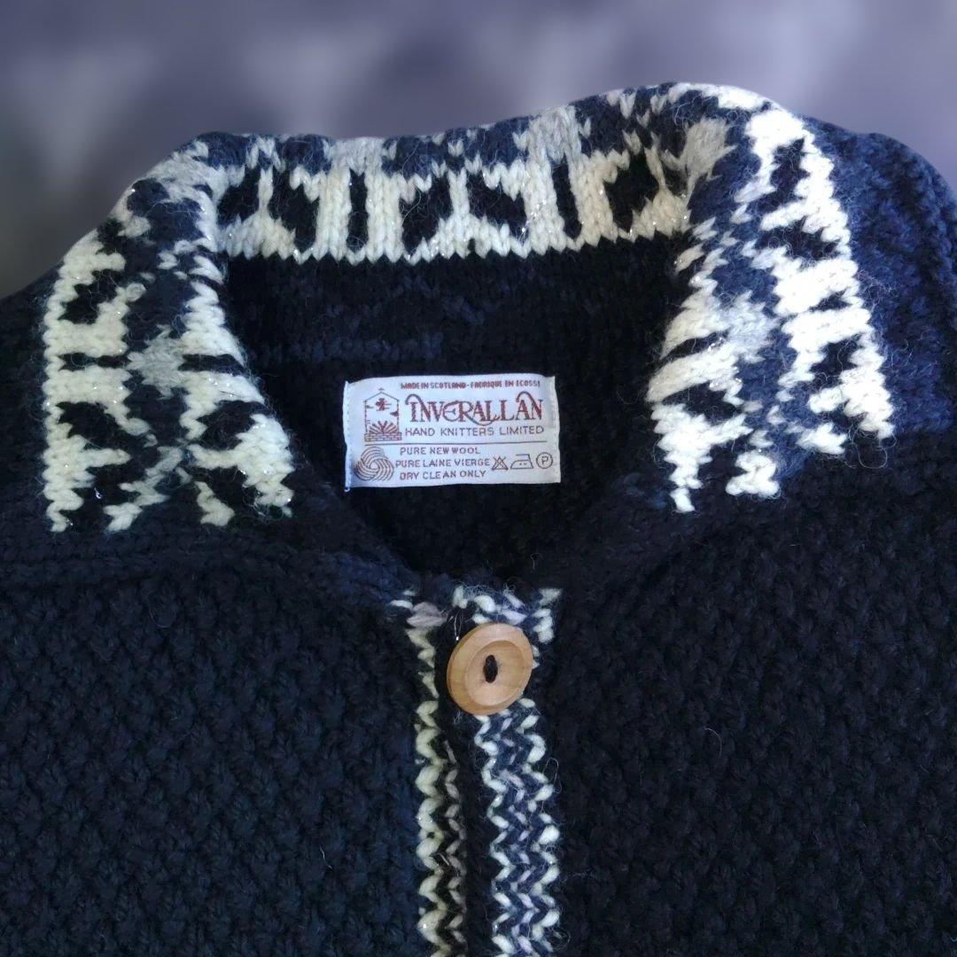 INVERALLAN インバーアラン　ウールベスト(Mサイズ相当)