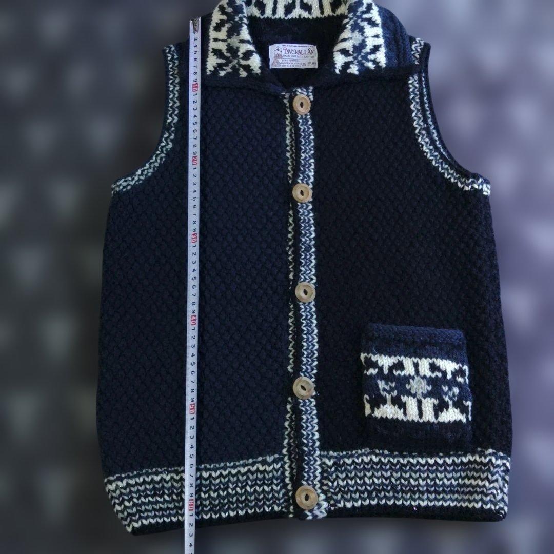 INVERALLAN インバーアラン　ウールベスト(Mサイズ相当)